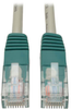 Cat5e 350MHz Molded Cross-over Patch Cable (RJ45 M/M) - Gray, 7-ft. -- N010-007-GY