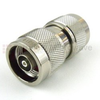 RP N Male (plug) to RP N Male (plug) Adapter, Nickel Plated Brass Body, 1.2 VSWR - SM5819 - Fairview Microwave Inc.