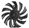 1.20 Watt (W) Power PLD08010B-C Series Type C Frameless Fan -- PLD08010B12L-C - Image