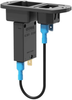 Power Entry Connectors - Inlets, Outlets, Modules -- 302-2-5700-IG1-P10-DD-XR38-D040011M-10A-ND - Image
