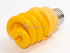 13 Watt, 120 Volt Yellow Spiral CFL Bug Bulb - TEC48913Y - bulbs.com