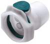 Coupling Body, Six-Line, Female, Valved, Acetal, 3mm ID Tube -- GO-31051-08 - Image