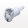 Coupling Body, In-Line Hose Barb, Shut Off -- PLCD17005 - Image