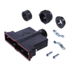 D-Sub, D-Shaped Connector Backshells, Hoods - 1195-2724-ND - DigiKey