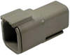 Rectangular Connectors, Heavy Duty - DTM Series - DTM04-6P - LADD Distribution