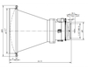 210mm f/1.3 Motorized Lenses for LWIR Thermal Imaging -- 303-049