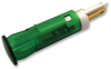 Led Panel Mount Indicator, Snap-In, Green, 8 Mm, 12 Vdc, 20 Ma, 20 Mcd, Not Rated Rohs Compliant Apem - 94X2533 - Newark, An Avnet Company