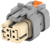 Automotive Housing, Plug, 4Pos, Key A; Product Range Te Connectivity - 22AJ2043 - Newark, An Avnet Company