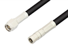 SMA Male to SMB Plug Cable 12 Inch Length Using RG58 Coax - PE3172-12 - Pasternack
