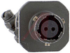 CONNECTOR,CABLE CONNECTING RECEPTACLE W/CABLE CLAMP,CLASS E,2 #20 SOLDER SOCKET - 70010657 - Allied Electronics, Inc.