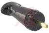 ELECTRICAL PIN PLUG, 25A, BLACK - 70120683 - Allied Electronics, Inc.