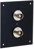 2 JACK PANEL INSERT BULKHEAD FEED THROUGH TRB 3 LUG NON ISOLATED - REF00158 - MilesTek Corporation