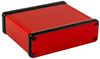 Small Enclosure, Alum, Red; Enclosure Type Hammond - 73AC8770 - Newark, An Avnet Company