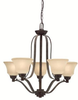 Mid. Chandeliers-Glass Up - 279620 - Light Center (The)