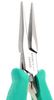 Excelta Two Star Stainless Steel Serrated Chain Straight Chain Gripping Pliers 2844D - 5 3/4 in Length - Foam Cushion Grip - EXCELTA 2844D - R. S. Hughes Company, Inc.