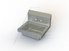 HSS Series, Stainless Steel Wall Mount Sink - HSS - AERO Manufacturing Company