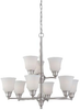 190069217 Mid. Chandeliers-Glass Up - 399093 - Capital Lighting, Inc.