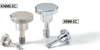 Captive Knurled Knob -- KNMS-12-M3-10-SC - Image