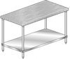 MTS Series, Maple NSF Listed Flat Top Worktable | Prep Table -- MTS-2436 - Image