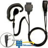 Pryme Radio Products Medium Duty Lapel Mic for.. - SPM-301EB - TelephoneStuff.com