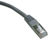 Cat6 Gigabit Molded Shielded Patch Cable STP (RJ45 M/M) - Gray, 25-ft. -- N125-025-GY