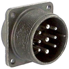 Circular Connector, Receptacle, Size 24, 9 Position, Box; Military Specification Amphenol Industrial - 34H5307 - Newark, An Avnet Company