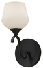 Light Vanity Fixture - VS18601-BK - Murray Feiss Lighting