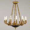Serrant Empire Chandelier - CL47/12 - Vaughan Designs, Inc.