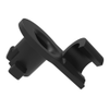 Cable Retaining Clip, Fits R4-25 Latches, Acetal, Black -- R4-0-72894-4 - Image