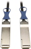 QSFP+ to QSFP+ 40Gb Passive DAC Copper Infiniband Cable, 2M (6-ft.) -- N282-02M-BK