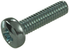 Screw, Pan, Steel, M2.5, 10Mm; Thread Size Metric Nettlefolds -- 08WX3555