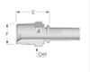 BSPT/JIS Male Tapered - A-0808-MBPT-SS - Kuriyama of America, Inc.