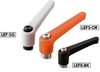 Plastic Clamp Lever, Female Screw -- LEF-10-BK - Image