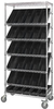 Open Wire Shelving, 7Shelves, 48Bin, Blk; Shelving Unit Type Quantum Storage - 44AC7986 - Newark, An Avnet Company