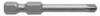 Hex Bit Phillips #1X1-15/16In Tool Steel; Bit Type Apex - 64J1949 - Newark, An Avnet Company