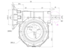 Large Bore worm Gearbox - CYWF110-VS - Chenyue (Jiangsu) Technology Co., Ltd.