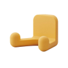 RUBBER HOOK YELLOW - PXB-GR05-212-BYE - PXB-GR05-212-BYE - Sugatsune America, Inc.
