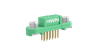 6+6 Pos. Female Receptacle DIL Straight 3mm THT Connector, Screw-Lok Reverse Fix (T+R) - G125-FV11205F2R - Harwin Plc