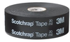 3M Scotchrap 51 Black Surface Protective Film/Tape - 2 in Width x 100 ft Length - 20 mil Thick - 42807 - 054007-42807 - R. S. Hughes Company, Inc.