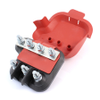 Eaton's Bussmann Series LMG3-E-1-001 Fuse Holder with Cover and Busbar, 3 Positions, 300A -- 46029 - Image