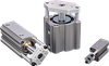 Compact Guide Rod Pneumatic Cylinder -- CTS - Image