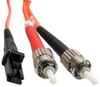 10m MTRJ-ST Duplex Multimode 50/125 Fiber Optic Cable (32.8ft) -- 30MTRJ-ST10 - Image