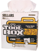 Sellars Toolbox Z300 White DRC 135 Wipe - Flat Sheet - Box - 16 1/2 in Overall Length - 2020002 - SELLARS 2020002 - R. S. Hughes Company, Inc.