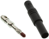 Test Plug, 24A, Screw, Black; Gender Hirschmann Test And Measurement - 97K2811 - Newark, An Avnet Company