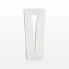 Slide Clamp, White - 95868 - Qosina Corp.