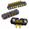 8 Pos. Male SIL Vertical Throughboard Conn. Jackscrews - M80-5000000M1-08-331-00-000 - Harwin Plc