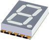 0.56" SINGLE DIGIT ORANGE SMD LED DISPLAY -- ACSA56-41SEKWA-F01 - Image