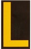 Bradylite Reflective Numbers & Letters - 5000-L - Brady Corporation
