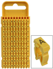 Cable Marker, Black/yellow, 4-6Mm, Pk100; Marker Type Hellermanntyton - 77AC3073 - Newark, An Avnet Company