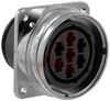 Metal-Shell CPC; Reverse Sex Sq.Flange Receptacle(For Socket Contacts);7 Contact - 70083042 - Allied Electronics, Inc.